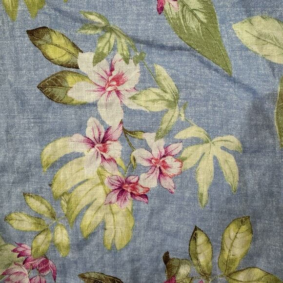 Tommy Bahama Small Coastalina Orchid Dreams Linen Button Front Tank Top Womens - Picture 8 of 13